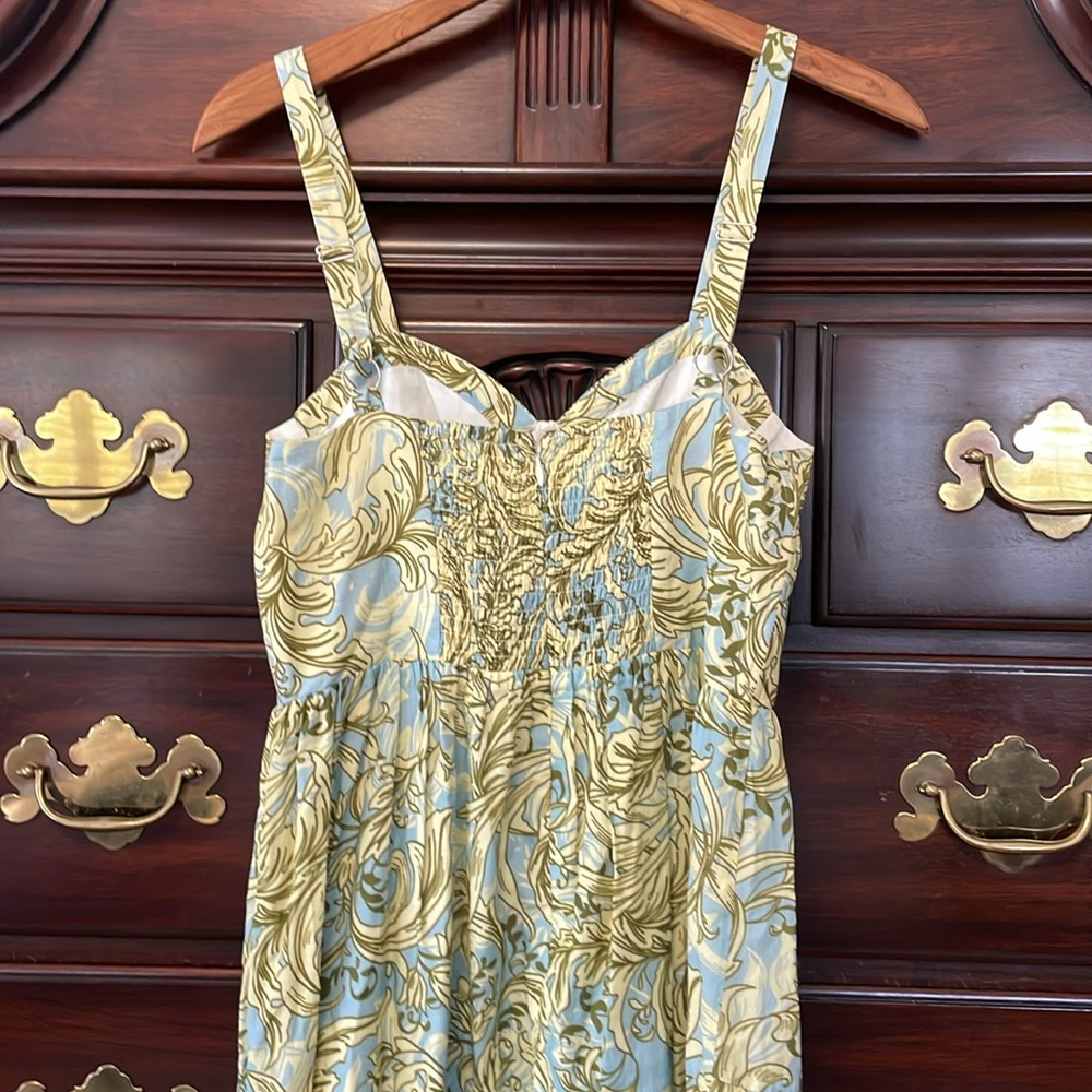 New Eddy Lace Printed Maxi Dress size Medium - Picture 6 of 15